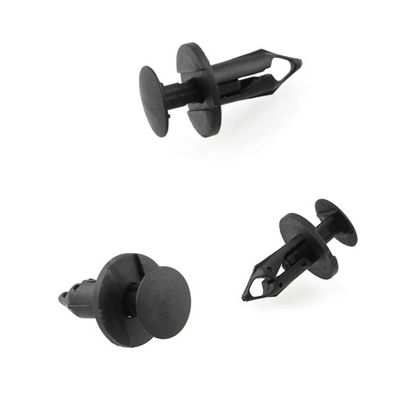 

8mm hole rivet plastic car bumper fender buckle round head rivet 120 packaged automobile accessories