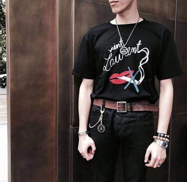 

slp no smoking slogan letter printing fashion designer brand футболка с коротким рукавом мужская и женская хлопок s-2xl большое лето, White;black