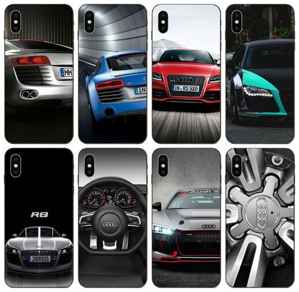 

tongtrade] sports car audi r8 car logo case for iphone 11 pro max x xs 8s 7s 6s 5s 4s galaxy j7 j1 mini honor v9 play lg k8 wholesale case