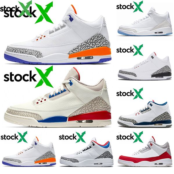 

jumpman brand unc iii international flight stock x designers basketball shoes pure white ture blue off men trainers sneakers size 7-13, Black