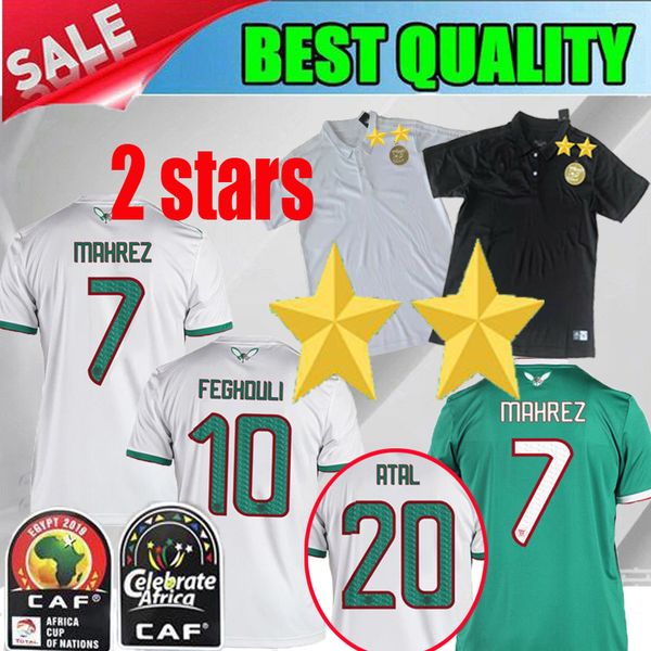 

2 tar 19 20 algeria white occer jer ey training uit 2019 algeria black polo hirt 2020 algeria home mahrez feghouli limani occer hirt