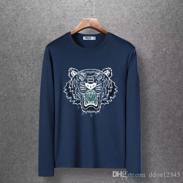 

new autumn wear men small o collar elasticed long sleeve t-shirt men's casual cotton slim bottoming european style tees #vbf05, White;black