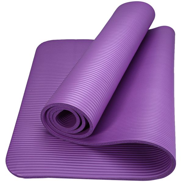 

183 x 61 x 1cm multifunctional anti-skid yoga mat nbr non-slip gym pilate fitness yoga mat home exercise body building 6 colors