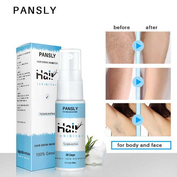 

20ml powerful painless hair removal spray shair growth inhibitor shrink pores skin smooth repair essence