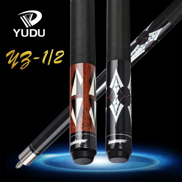 

leadsuper yz1-2 pool cue 13mm tip selected maple shaft irish linen wrap quick joint billiard cue for beginners inlay pattern new