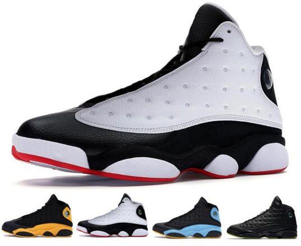 

2019 new arrive 13 13s men basketball shoes lakers he got game bred chicago atmosphere grey mens designer sports sneakers us 7-13