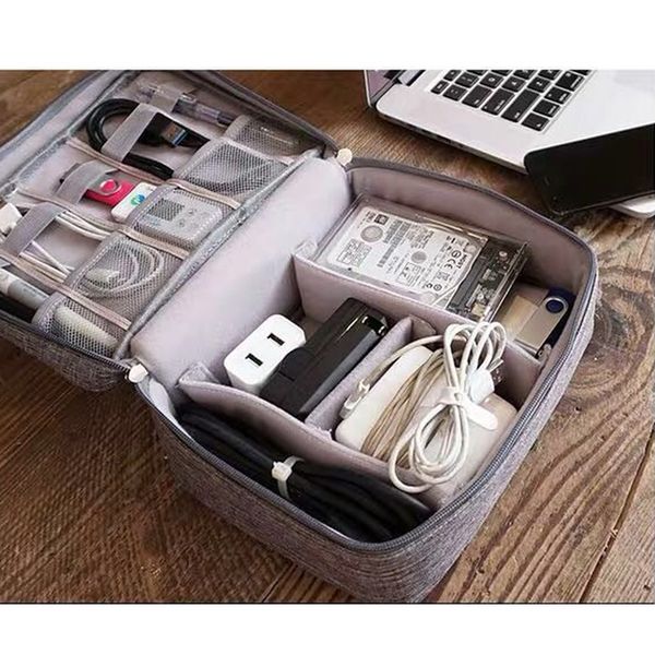 

путешествия сумка для хранения набор данных кабель u disk power bank электронные аксессуары цифровые gadget устройства делитель организатор