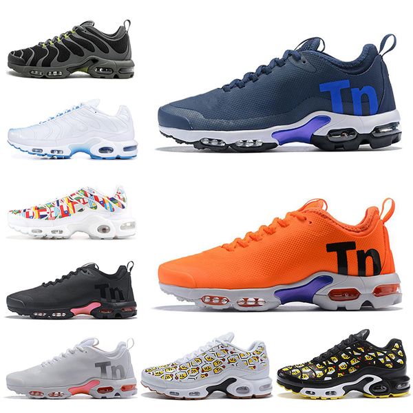 

wholesale 2019 wmns max plus tn runner shoes triple black white sunset all over print women's latest shoes designer athletic outdoor sh, White;red