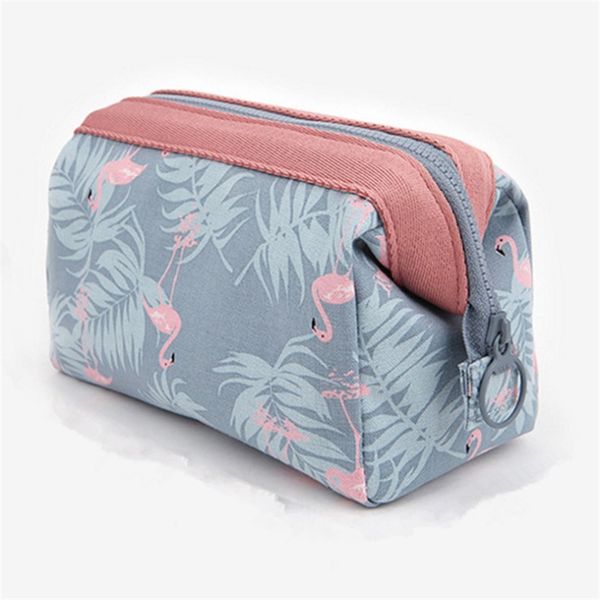

solid handbags flamingo cosmetic bag women lazy make up makeup bag travel waterproof portable makeup toiletry kits