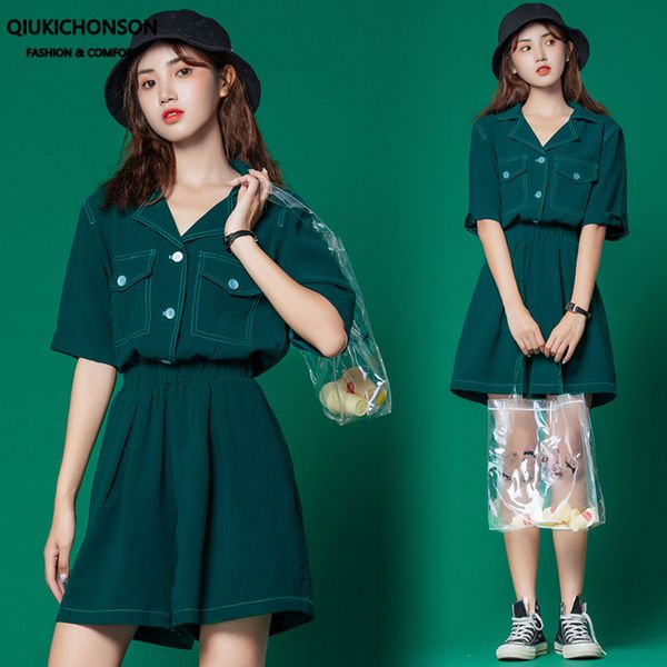 

старинные грузовые брюки женские комбинезоны корейский стиль вырезанный воротник широкие розыгрыши женские комбинезоны шорты летний партют, Black;white