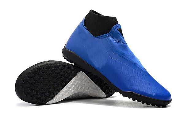 

mens high football boots phantom vison academy ic/tf soccer shoes phantom vsn indoor tf blue white turf soccer cleats