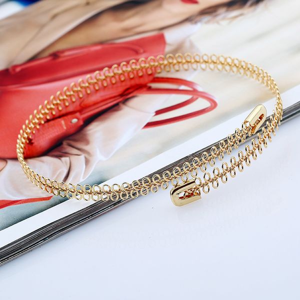 

lzhlq new fashion bohemia geometry hollow choker for women turkish antique plated link short necklace fashion jewelry collar, Silver