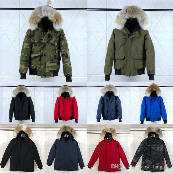 

волк меха мужская зимняя куртка ветровка мужская одежда 2019 роскошная куртки гусь bomber пуховик north parka плащи doudoune, Black
