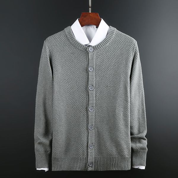 

2019 new fashion brand sweaters men kardigan thick slim fit jumpers knitwear winter korean style casual men clothes, White;black