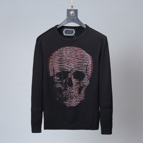 

2019 casual style european knit sweater men's sweater crew-neck comfortable fashion men's and women's sweaters, White;black