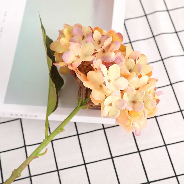 

floral artificial flower bouquet garden gifts garland hydrangea party decoration crafts silk