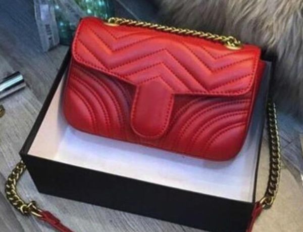 

мода любовь сердца v wave pattern сумка дизайнер сумка плеча цепи сумки роскошные crossbody кошелек lady tote bagsdhl