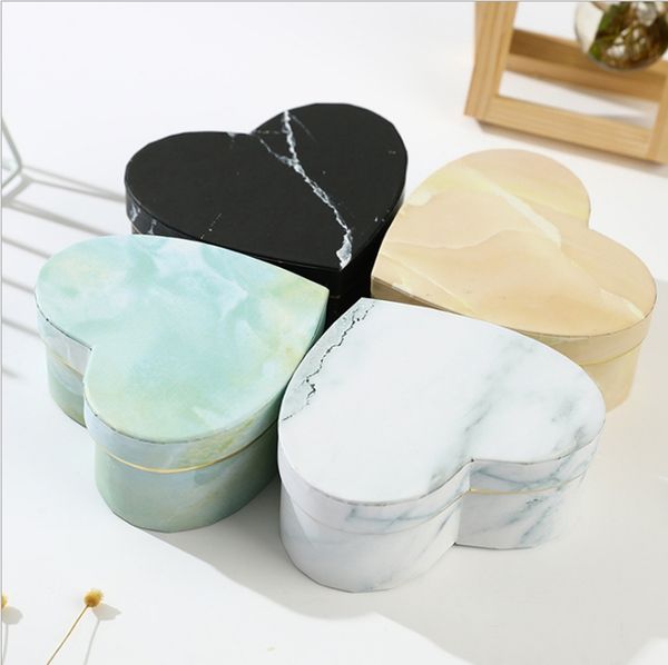 

new heart-shaped gift box flower shop packing foil gold wedding party valentine's day birthday decoration preference gift box