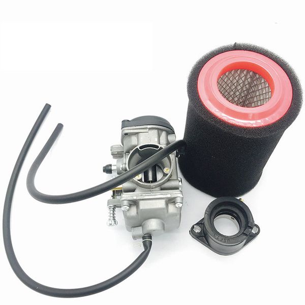 

new carburetor 30mm tk for jianshe 250 js250 loncin bashan atv go kart with air filter intake