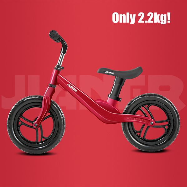 

12" push bike ultralight kids riding bicycle for 1- 4 years baby walker scooter no-pedal learn to ride pre bike eva tire