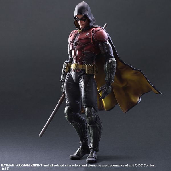 

игрушка подарок модель новый подросток подарки playarts бэтмен batman arkham рыцарь па изменения робин в штучной упаковке руки