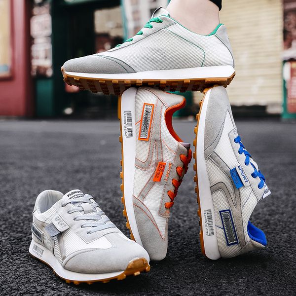 

new golf shoes sports shoes mesh skateboard sports flat bottom outdoor studs golf men's
