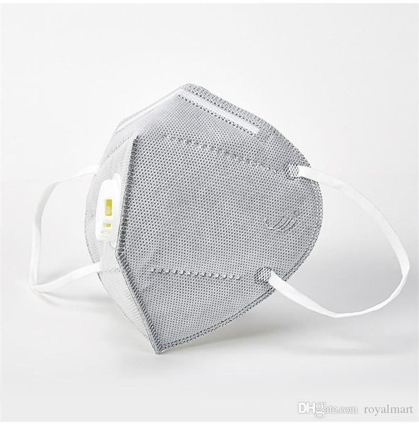 

С дыхательным клапаном KN95 Маска складная Маска безопасности пылезащитные защитные маски для лица сертификация CE 24 часа доставка бесплатная доставка