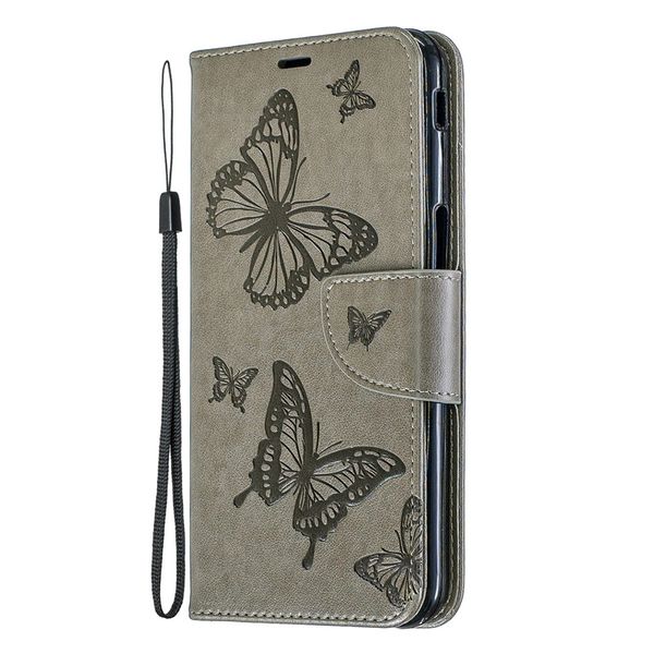 

for samsung galaxy j4 2018/j4 plus/j4 prime/j6 2018/j6 plus/j6 prime case cover embossed butterfly filp stand wallet