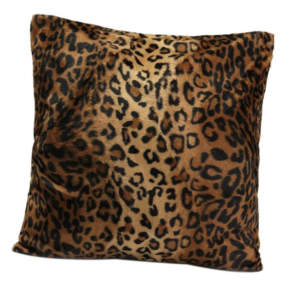 

мягкие плюшевые животные zebra leopard тигр текстура printed бросьте наволочку диван-кровать домашнего декора подушка обложки бросьте подушк