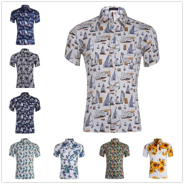 

2020 men fashion casual long sleeved printed shirt slim fit male social business dress shirt brand men clothing soft comfortable, White;black