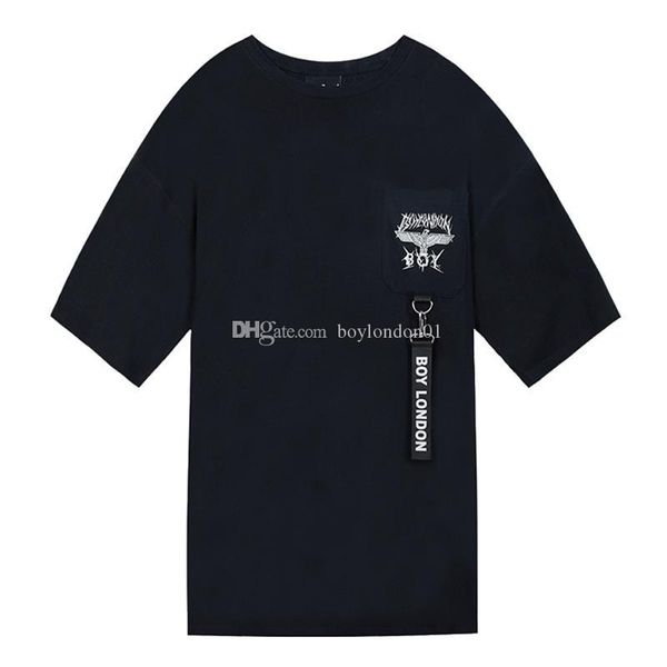 

19ss boy london men designer short sleeves men women t shirt fashion designer boy summer luxury couples tees, White;black