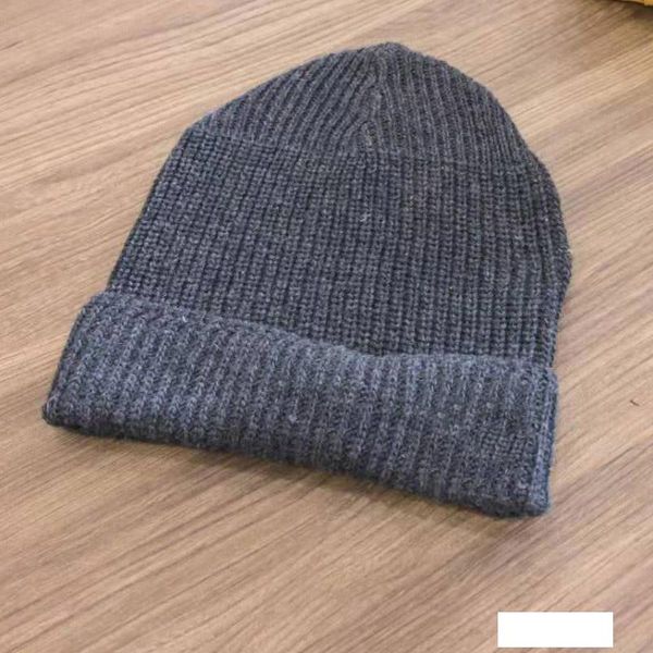 

6colors knitted hat 18fw wool beanie hats westony beanies wool cold hats warm winter hat n10b5, Blue;gray