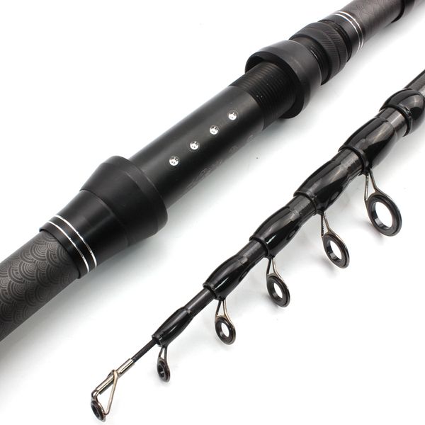 

new 1.8m-3.0m multifunction spinning rod carbon fishing fish pole telescopic travel fishing rod ultrashort fishing tackle