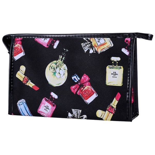 

2019 fashion women waterproof cosmetic bags make up travel toiletry storage box makeup bag wash organizer cases