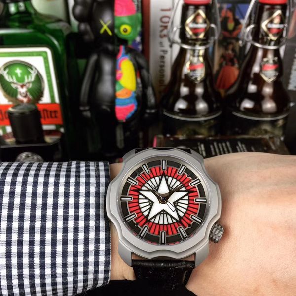 

2019 the late t lei ure retro arpaneva roman ubaru warrior man automatic machine 46mm