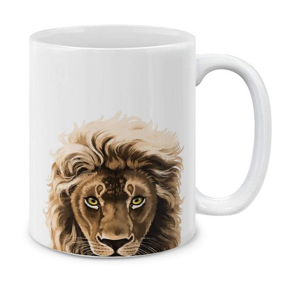 

mugbrew cute animal lion ceramic coffee gift mug tea cup, gifts for mom 11oz dropshipping