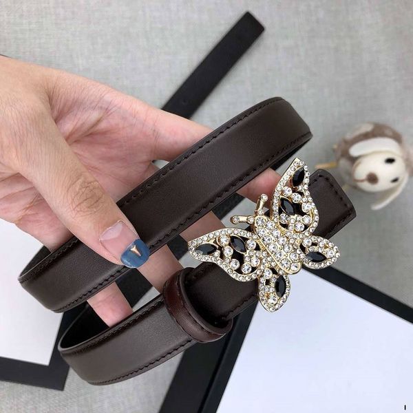 

fashion designer belts luxury belts womens butterfly brand belt casual stylish smooth buckle belt width 2.4cm highly quality wholesales, Black;brown