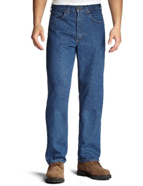 

men's relaxed fit straight leg jean b160, Blue