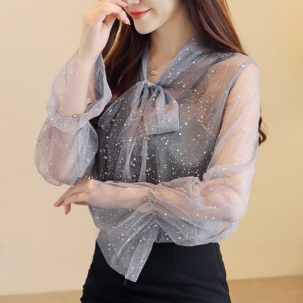 blusas brillantes 2018