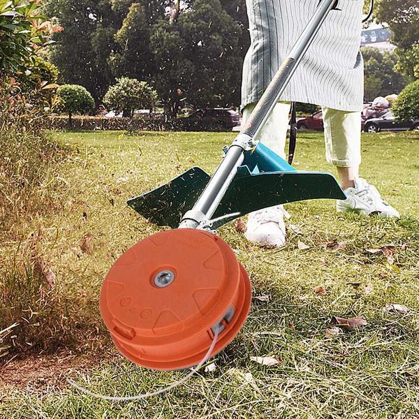 

1pcs universal bump feed line trimmer head aluminum strimmer grass brush cutter parts support dropshipping