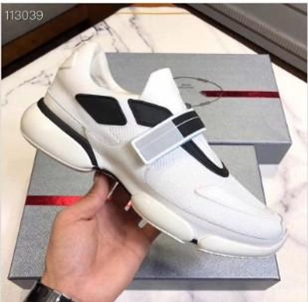 

new style italian designer fashion men's casual shoes cloudbust sports shoes leather and cloth shoes38-45 nmb03, Black
