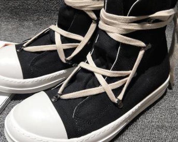 

designer- original tpu fragrant sole earth-tone vegan high genuine canvas sneaker trainer boots, Black