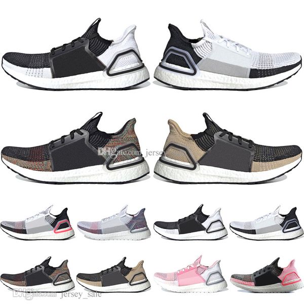 

in stock 2019 new ultra boost 19 laser red refract oreo mens running shoes for men women ultraboost ub 5.0 sports sneakers designer us 5-11