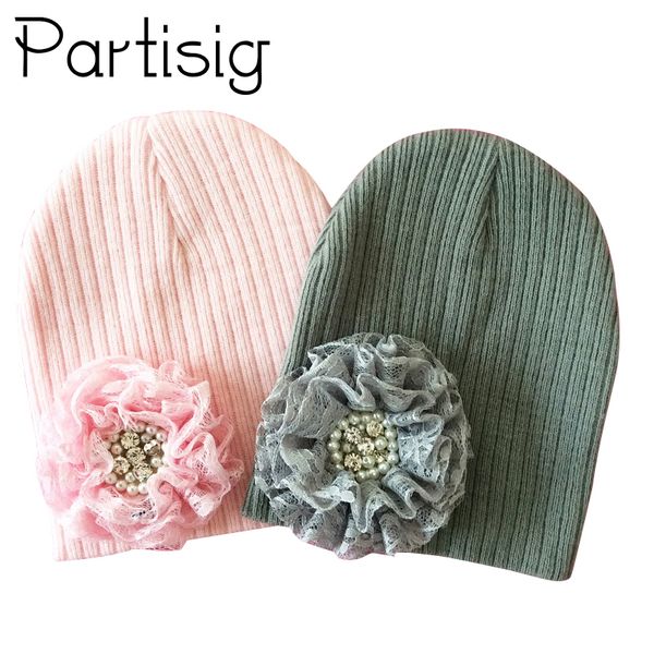 

baby hat winter crochet baby cap floral girl hat children beanie hats for girls, Yellow