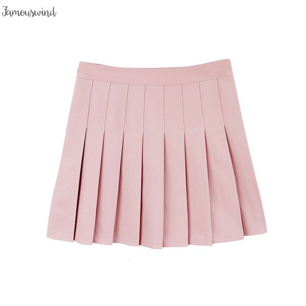 

сладкая лолита denim плиссированных юбок женщина cu высокая талия линия sailor harajuku юбка школьницы, форменная юбка, Black