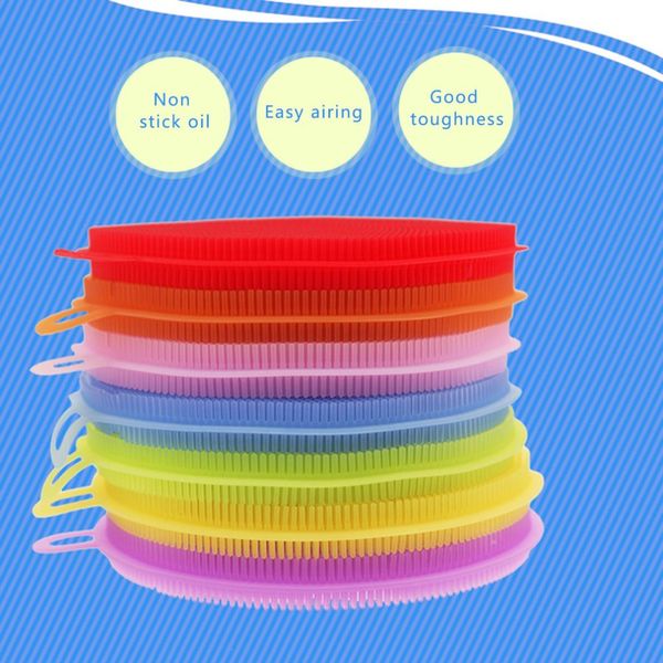 

round silicone new better sponge magic dishwashing sponge scrubber cleaning brush cleaning cloth dishwashing pan kitchen washing dishes