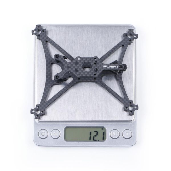 

iflight turbobee 120rs plus 120 мм колесная база 2 мм / 3 мм нижняя доска fpv racing frame kit для rc drone tinywhoop cinewhoop