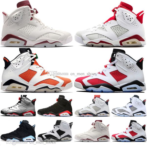 

2019 bred vi 6 6s mens basketball shoes infrared 23 3m reflective tinker gatorade green oreo men sport sneakers designer trainers size 40-47