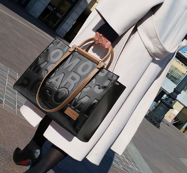 

черный цвет женщины моды сумки сумки конструктора женщина crossbody плеча сумки дамы натуральной кожи high capacity wild пакет