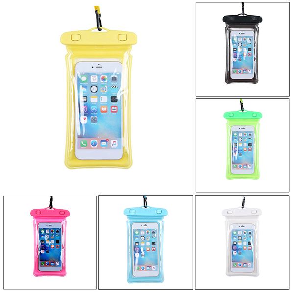 

wholesale waterproof phone bag underwater touchscreen soft transparent durable phone cover m88